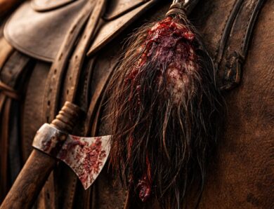 Que cache l&rsquo;affiche des chasseurs de scalps ?